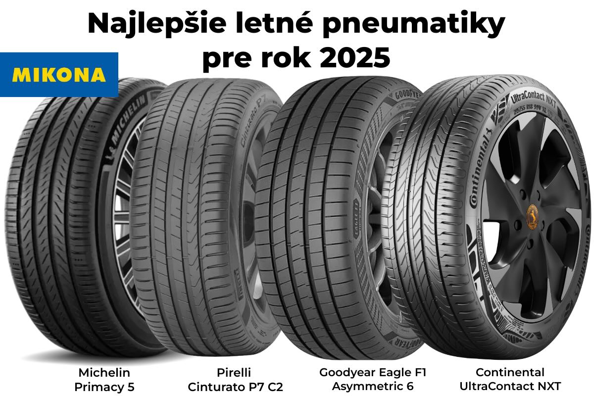 Hľadáte najlepšie letné pneumatiky pre rok 2025. Autor - Mikona