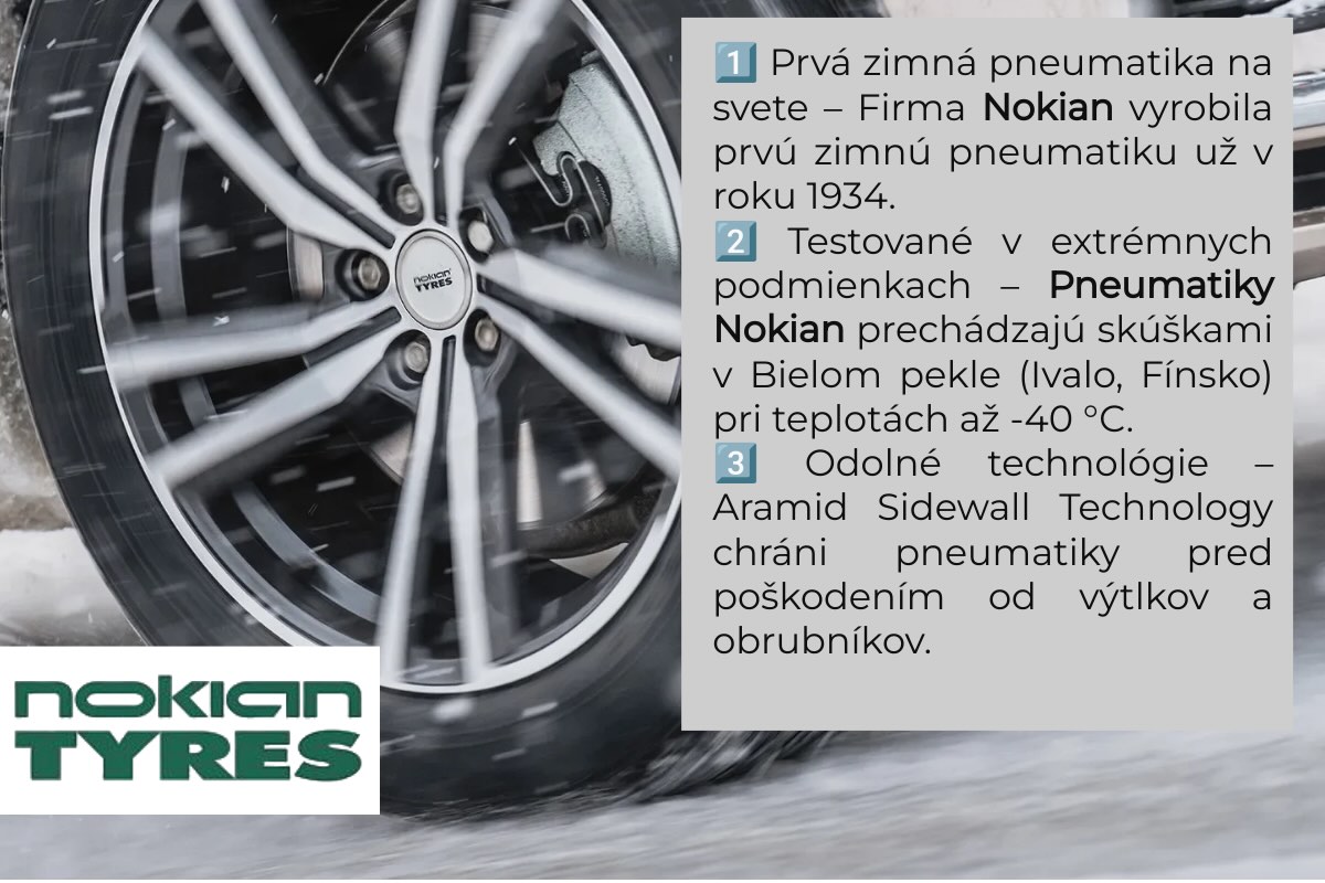 Nokian pneumatiky, to je výrobca s dlhoročnou tradíciou. Autor - Mikona