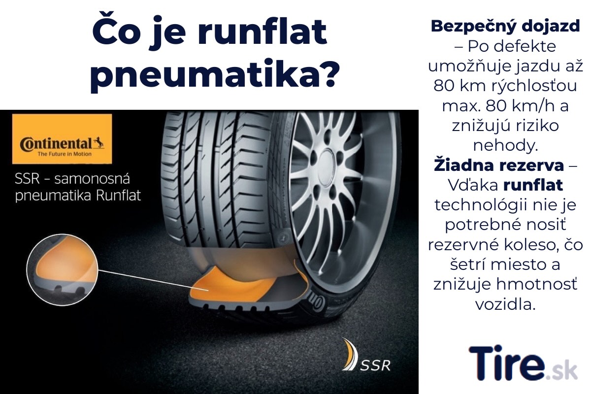 Čo je runflat pneumatika? Autor - Tire.sk